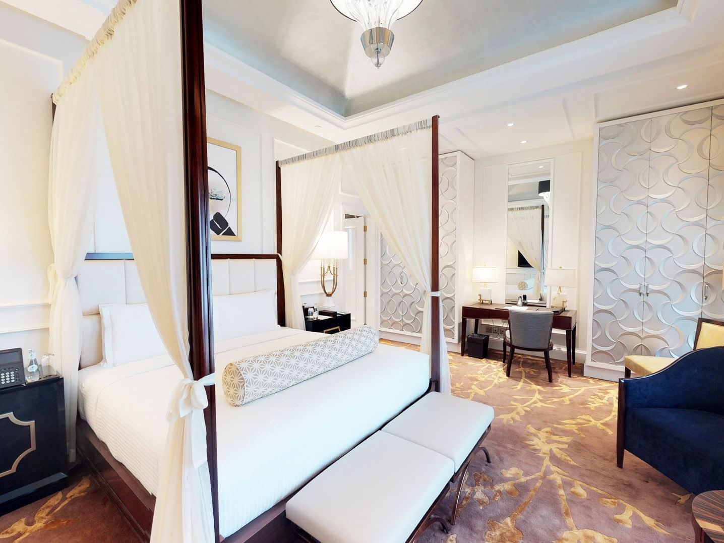 Interior of Princely suite at Hotel Galleria