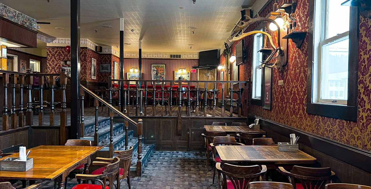Interior of Sourdough Saloon