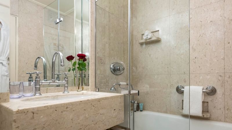 Bathroom of Superior King Room at The Capital Hotel