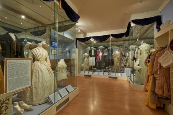 Image of a museum display at Chertsey Museum in Surrey.