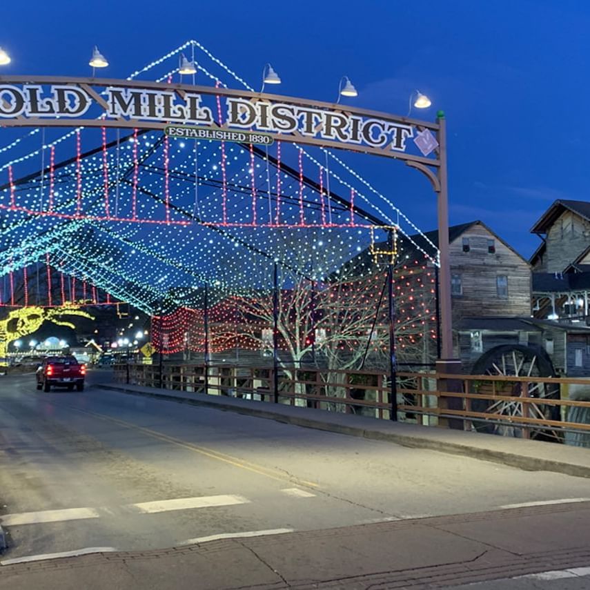 Things to do in December in Pigeon Forge | Old Mill District | Music Road Resort Hotel and Inn