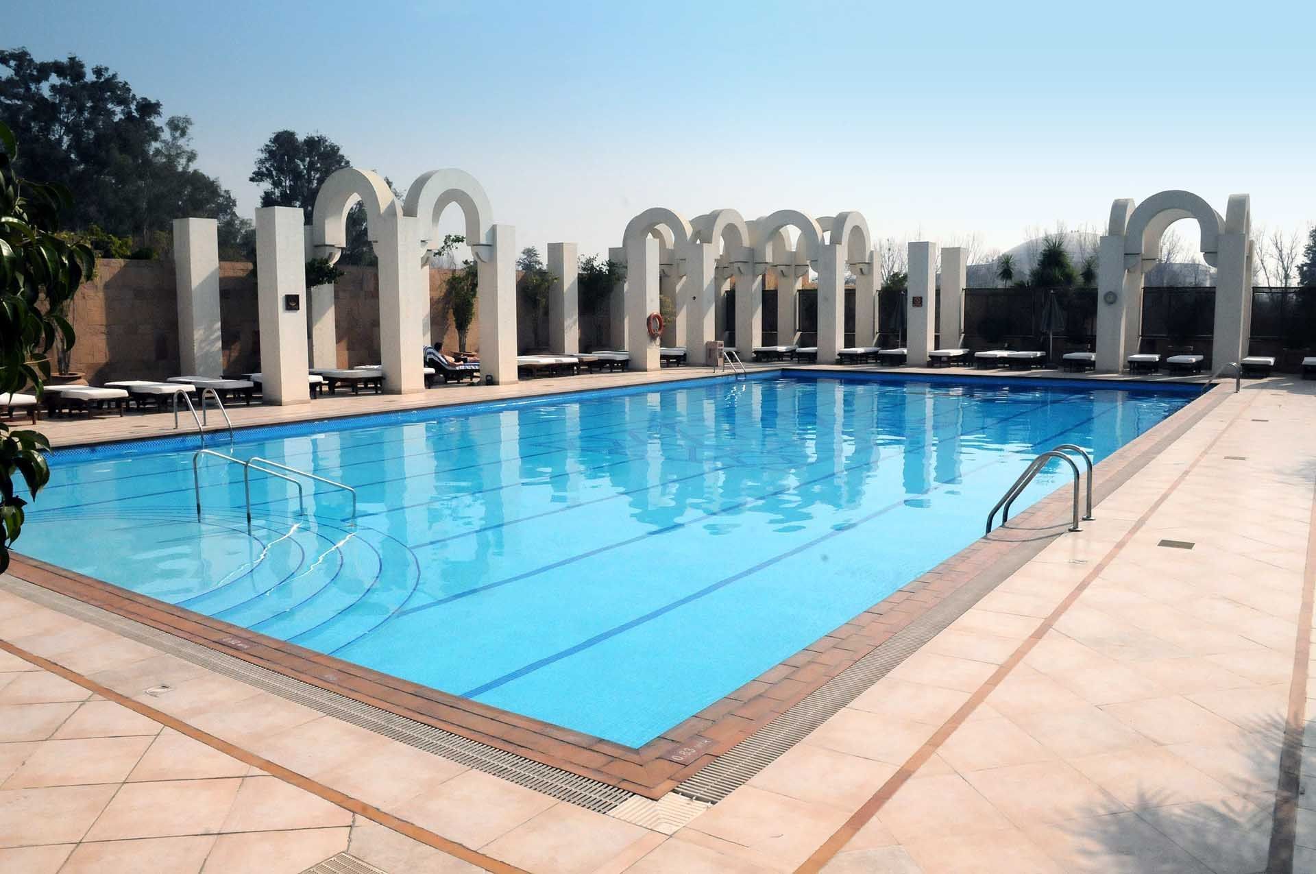 Landscape view of Pool bar at the Islamabad Serena Hotel
