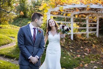 Couple walking at The Venue at Portwalk