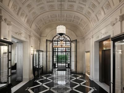 Lobby Entrance at Patrick Hellman Schlosshotel