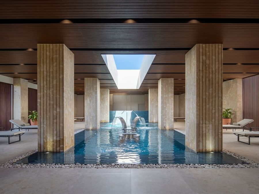 Interior of Feel Harmony Spa at Live Aqua Resorts