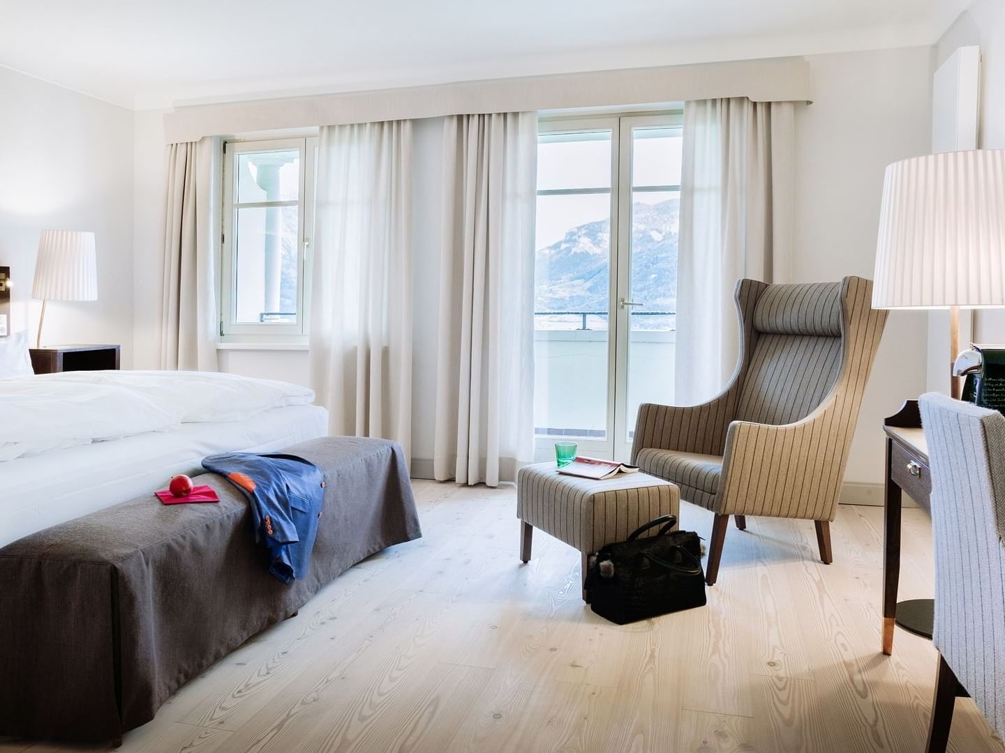 Double Room Deluxe with Balcony at Schloss Pichlarn Hotel