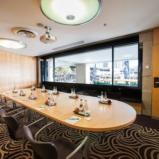 Interior of Harbour Boardroom at Pullman Quay Grand Sydney