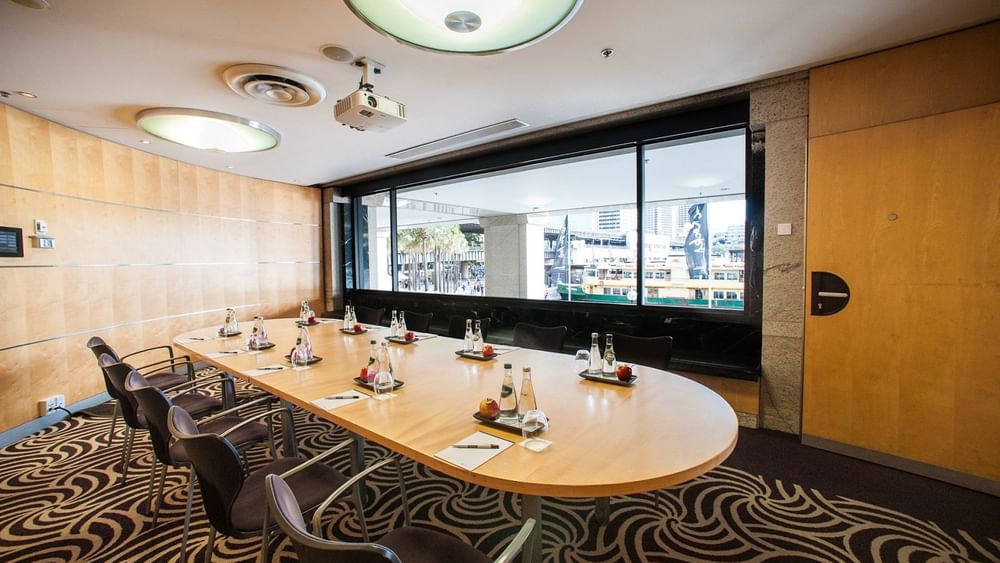 Interior of Harbour Boardroom at Pullman Quay Grand Sydney