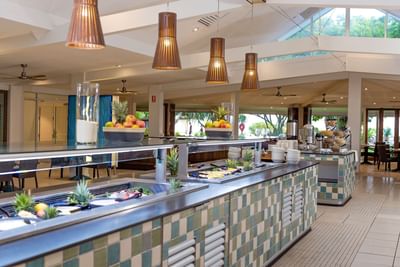 Interior of Shearwater Restaurant at Heron Island Resort