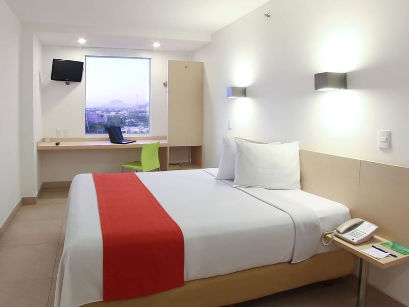 Interior de la habitación doble superior en One Hotels