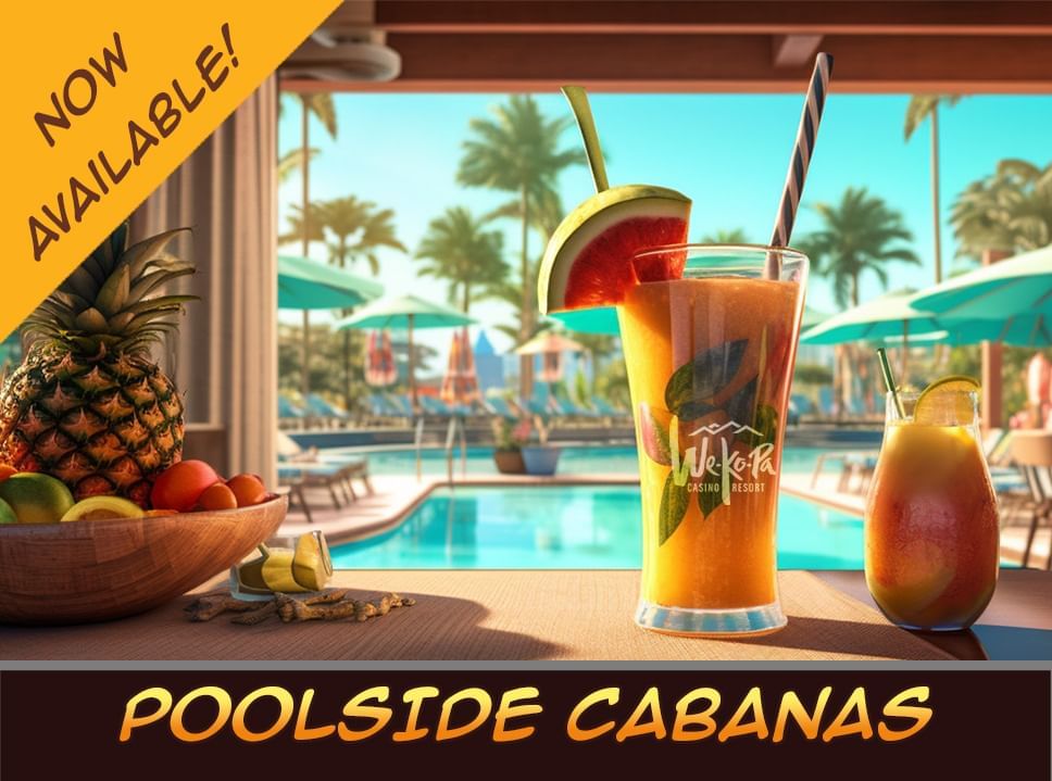cabana now open