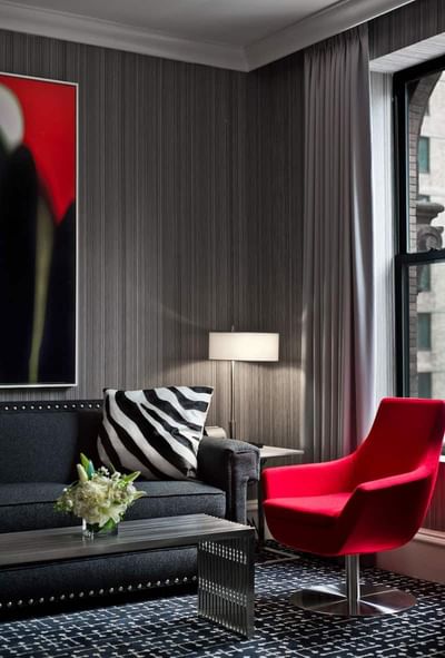 Studio Loft Suite with 1 King Bed at Moderne Hotel New York City