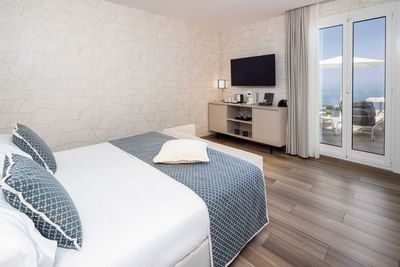 Luceo Room with a terrace at Sublimis Boutique Hotel Camogli