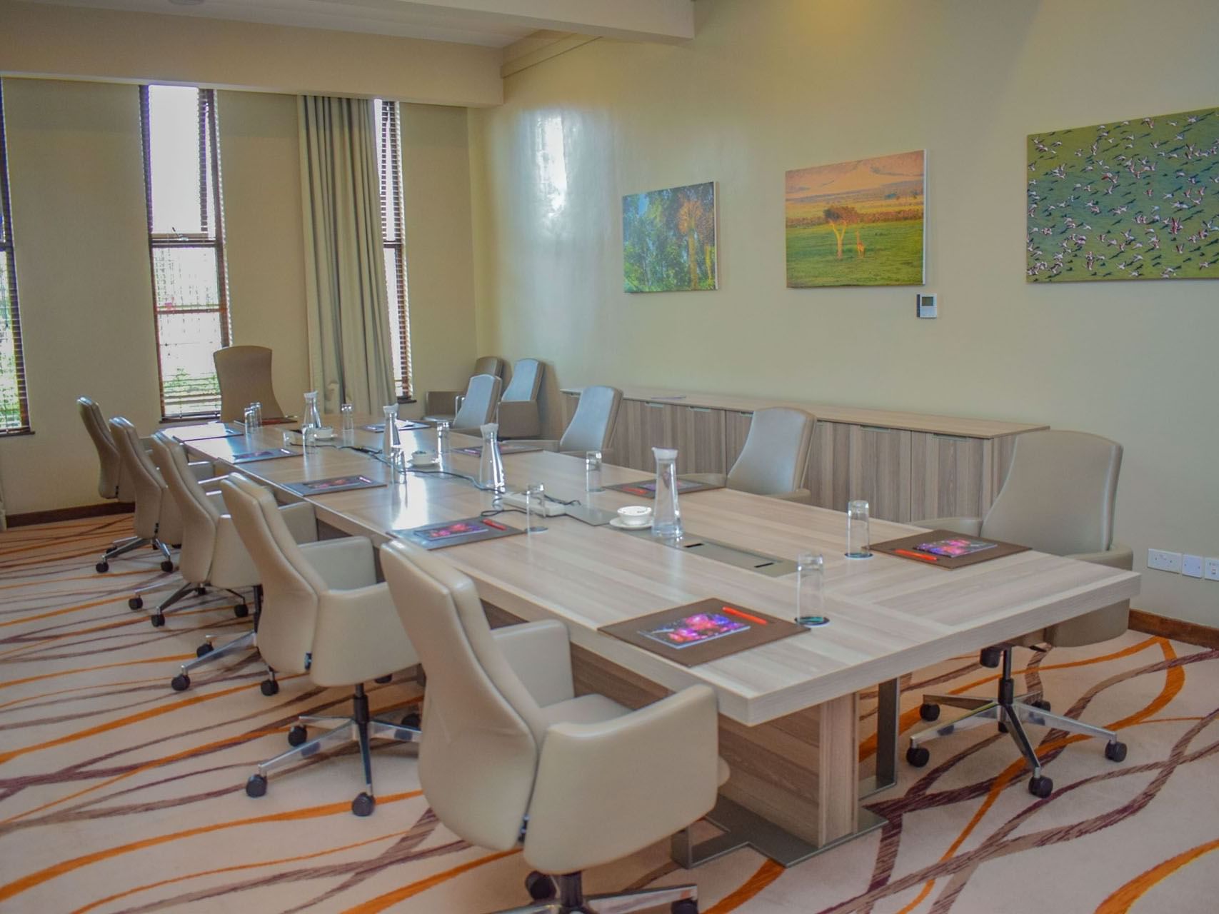 Mkutano meeting room at Tamarind Tree Hotel