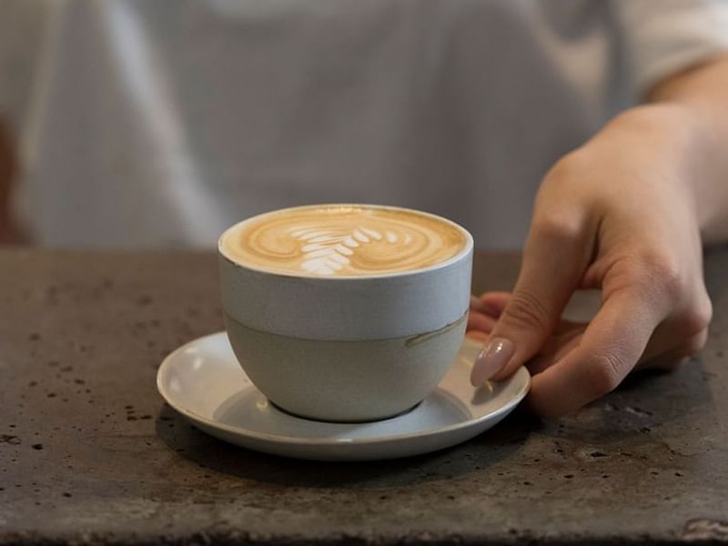 Espresso served in Espresso bar at Crown Promenade Melbourne