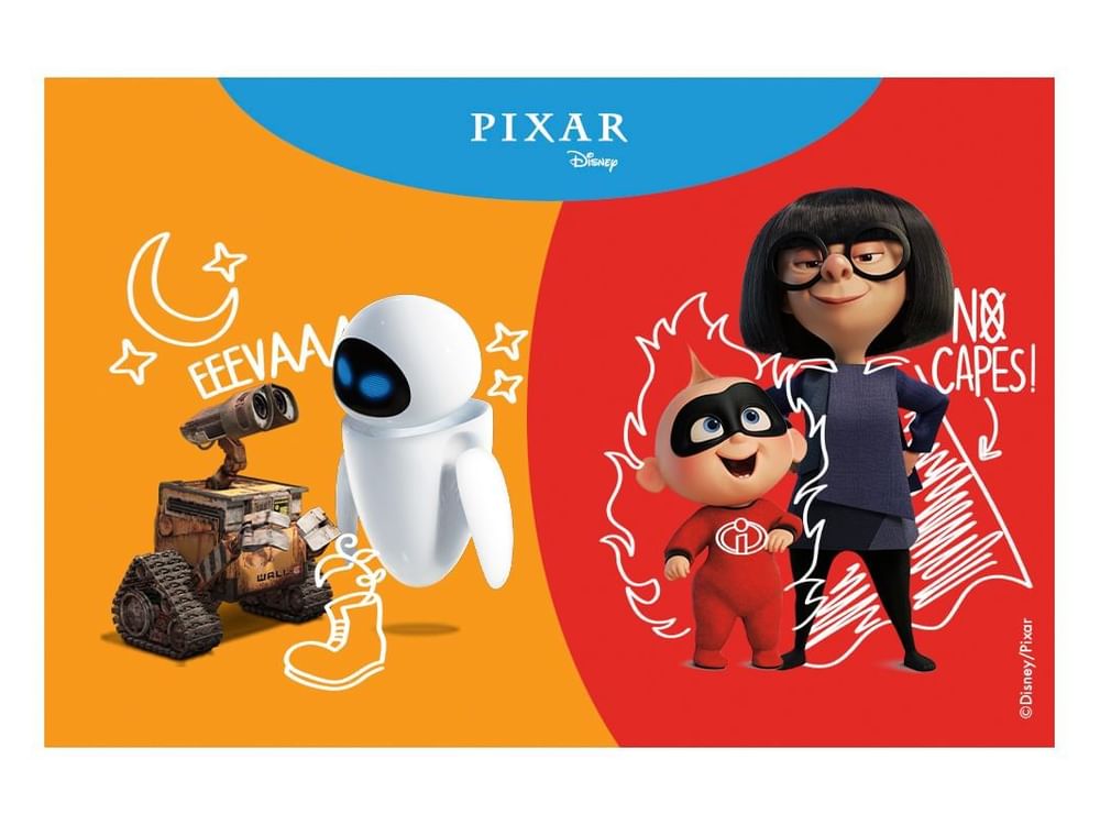 Pixar Disney Cartoon poster at FA Hotels & Resorts