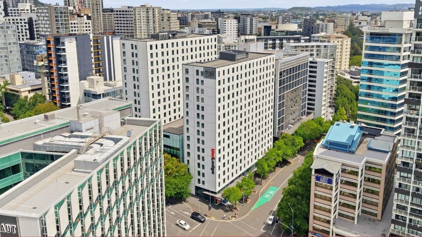 Birds eye view of Unilodge Mayoral Drive Student Accommodation