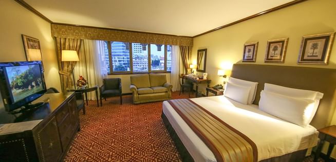 Interior of the Executive room at Dar Es Saalam Serena Hotel