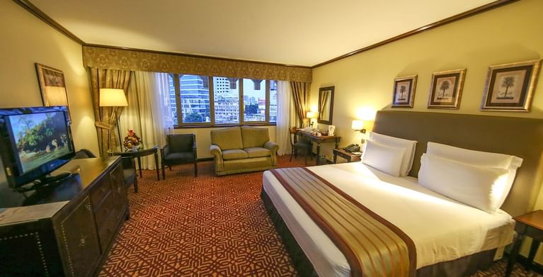 Interior of the Executive room at Dar Es Saalam Serena Hotel