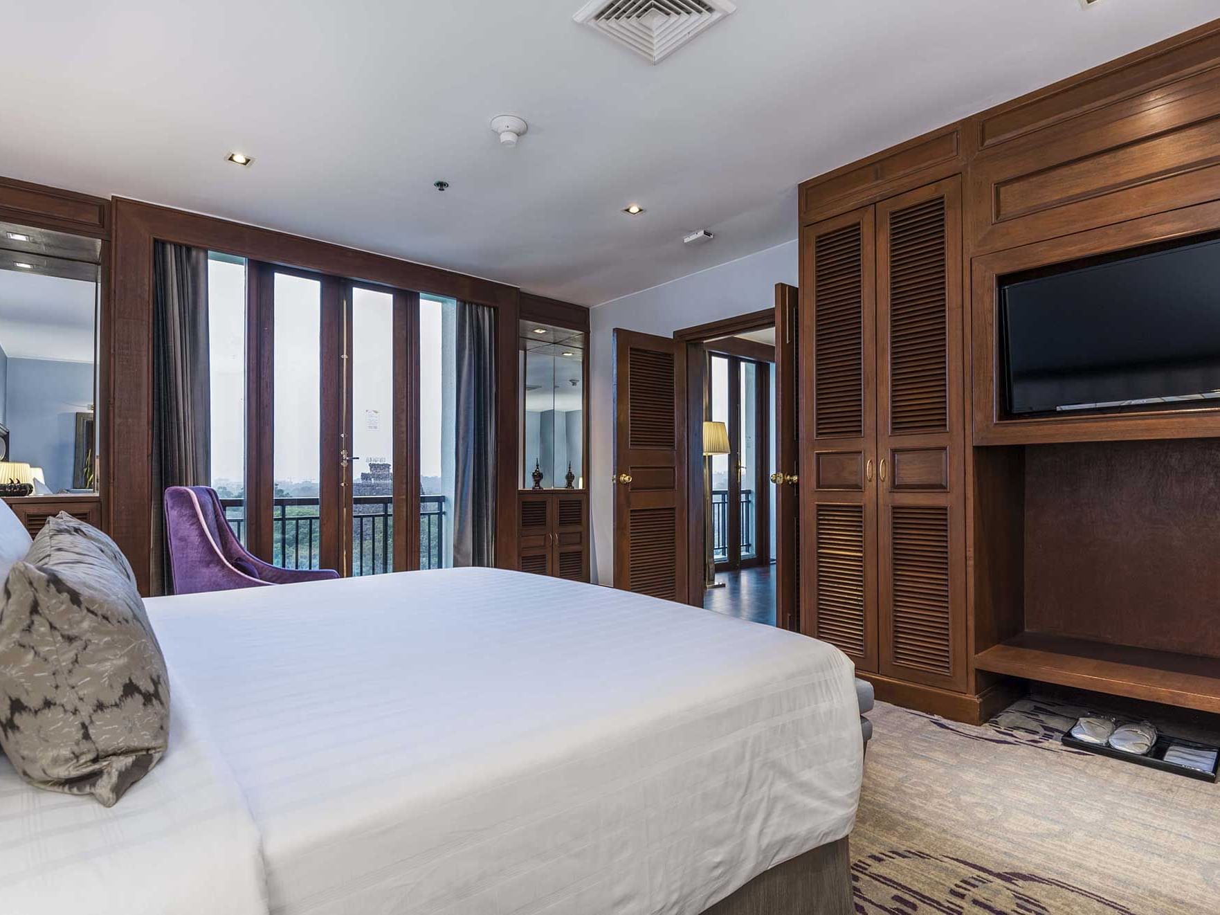 Interior of Luxury suite at Chatrium Hotel Royal Lake Yangon