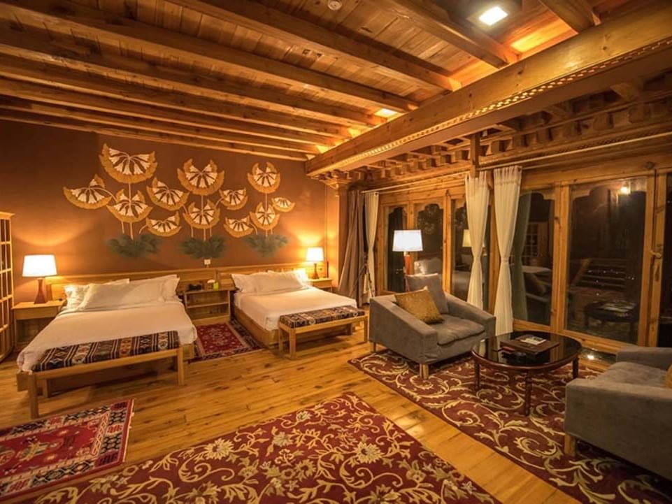 Junior Suite at Naksel Boutique Hotel Spa in Paro. Bhutan