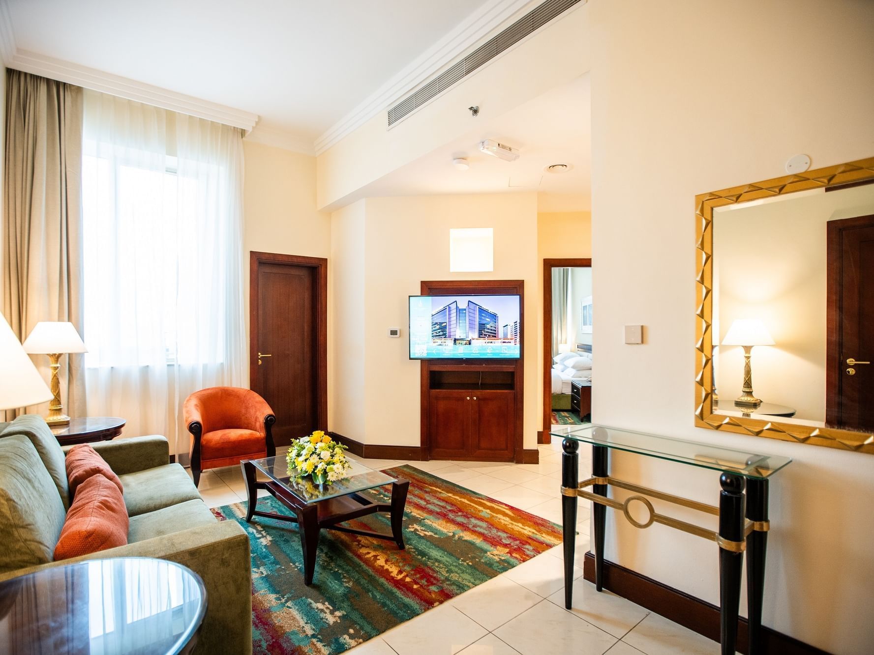 Executive 2 Bedroom Apartments interior at City Seasons Hotels