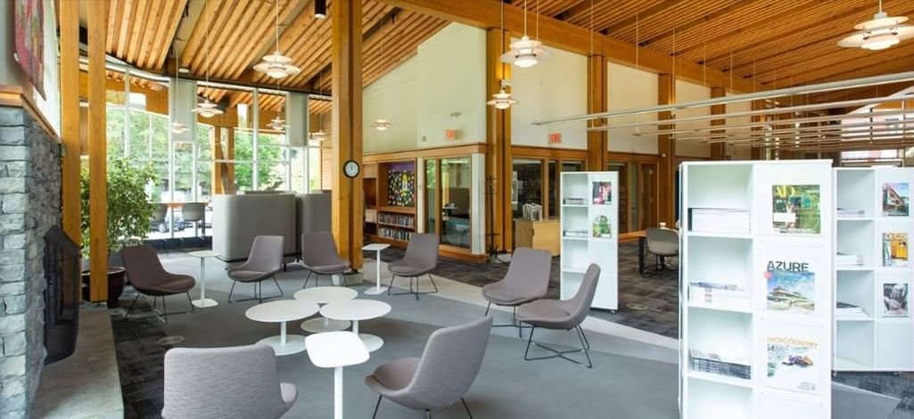 Whistler Public Library seating area