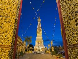 Wat Phrathat Phanom Woramahawihan near Hop Inn Nakhon Phanom