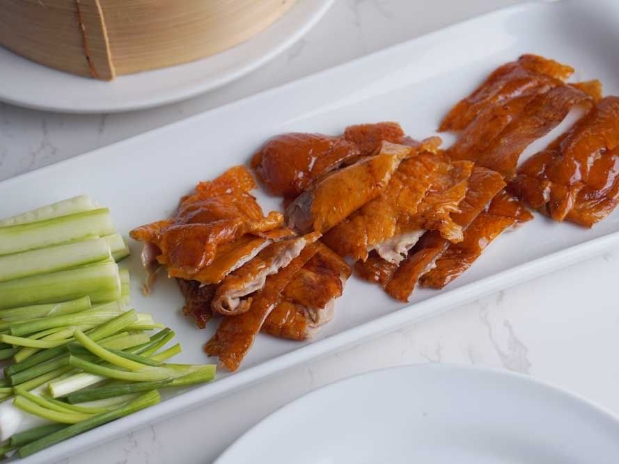 Peking dusk dish in The Emporia Restaurant at Emporium Suites