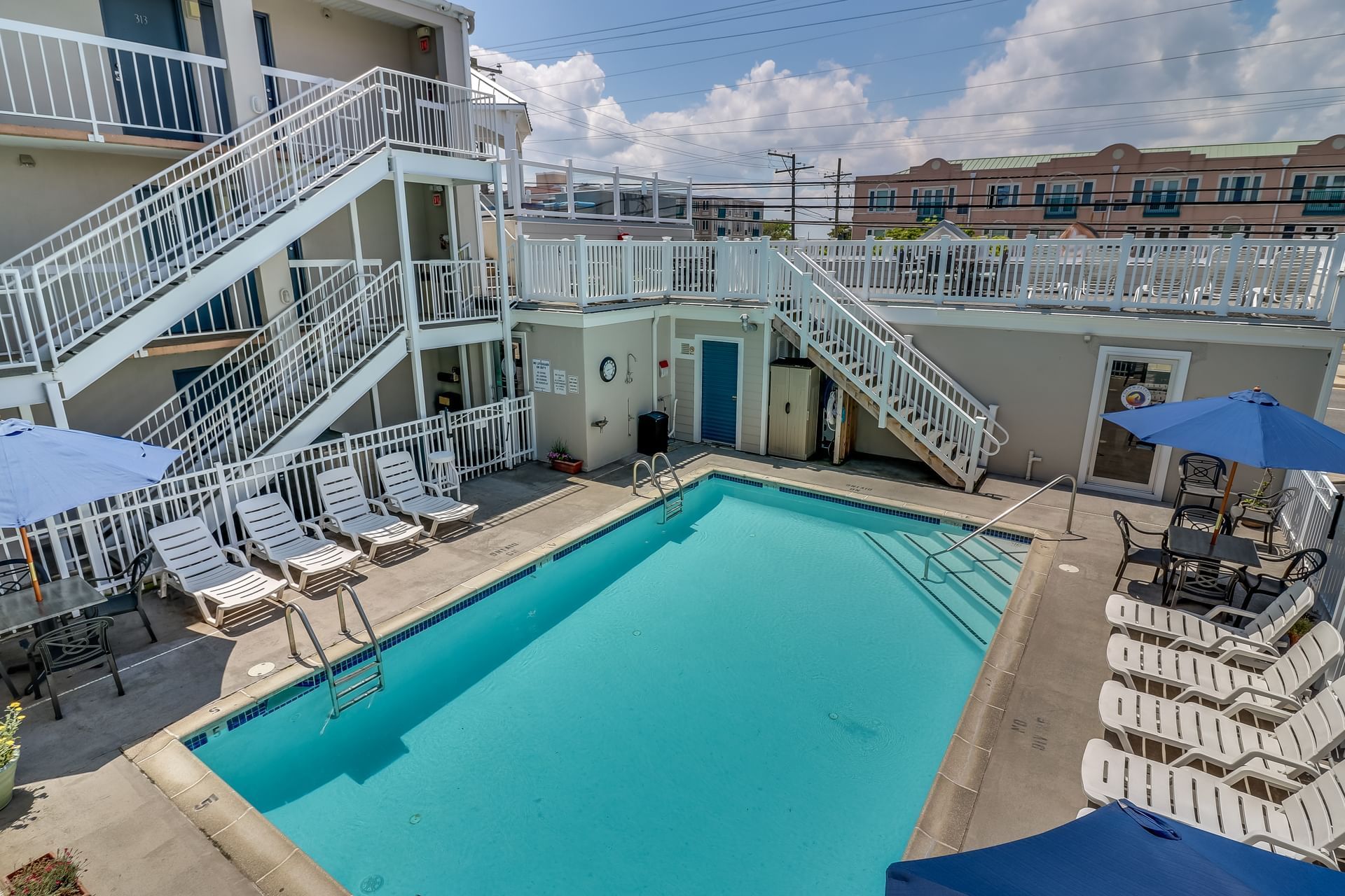 Hotel Detail Page The Bernstein Co   Atlantic Oceanside Dewey Beach Resort Swimming Pool Lobby Standard 