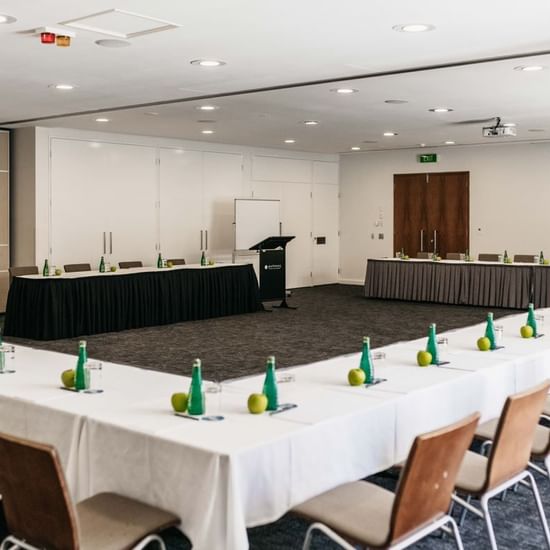 Well-arranged meeting room at Pullman Palm Cove Sea Resort