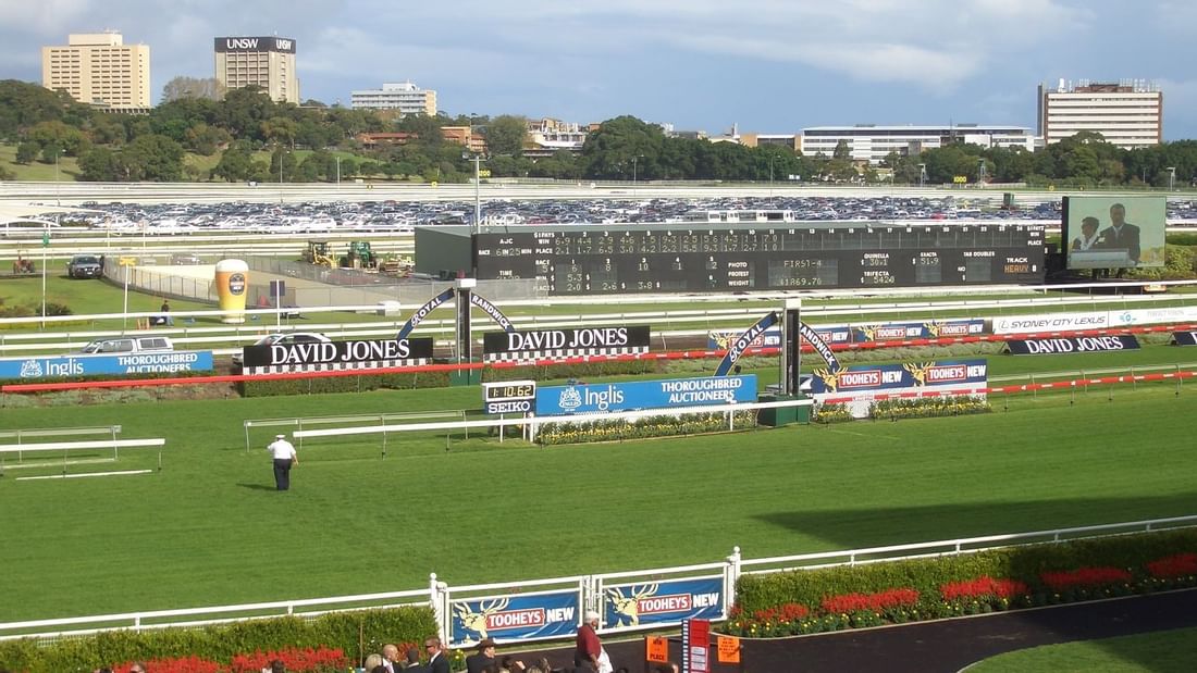 Rosehill Gardens Racecourse near Mercure Sydney Parramatta
