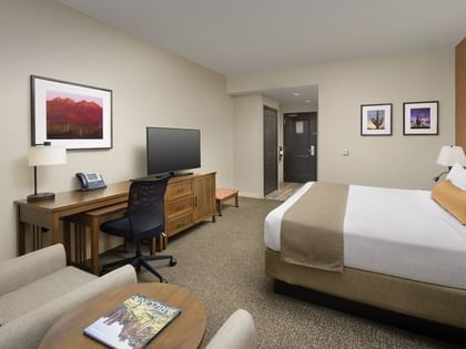 DELUXE KING BED MOUNTAIN VIEW