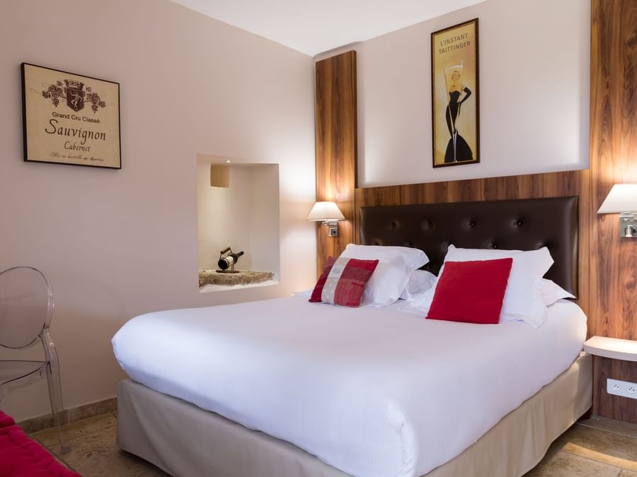 A Comfort Double bed Room for 2 people at The Originals Hotels