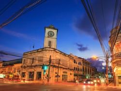 Exterior view of Phuket Old Town near Hop Inn Hotel