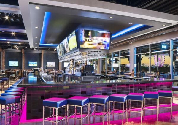 Orlando Attractions Top Golf Bar