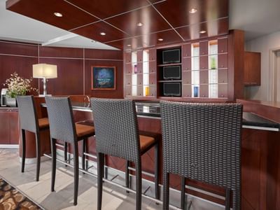Hospitality Suite for meetings at Metterra Hotel on Whyte