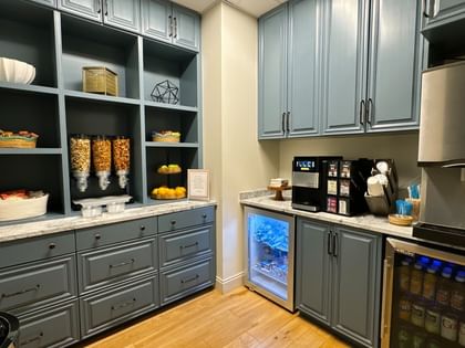 Treat Suite with snacks, ice cream, and beverages at Camp Creek Inn in Inlet Beach.