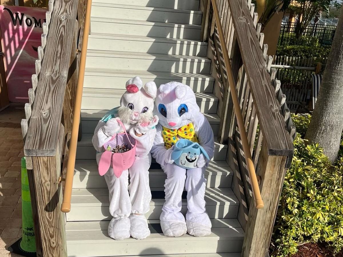 Easter Bunnies at Lake Buena Vista Resort Village and Spa