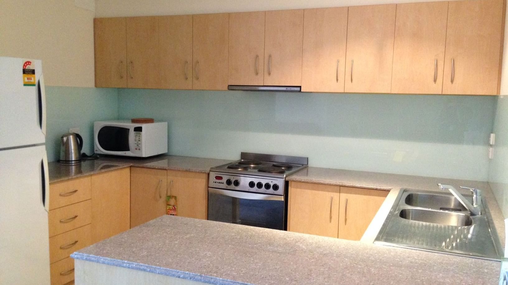 Central Adelaide Student Apartments Kitchen