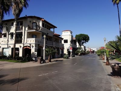 Balboa Inn exterior view with street