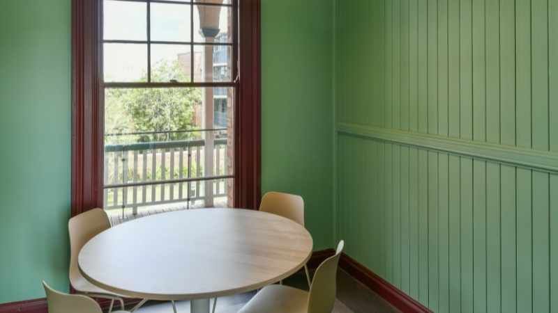 Restored Nurses Quarters & Study Room