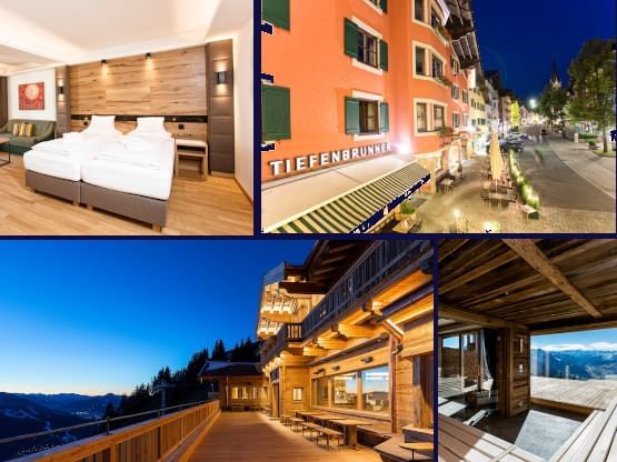 From Old Town to mountain at Tiefenbrunner Hotel in Kitzbühel