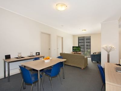 Apartments: 2 bedroom apartment - living & dining area