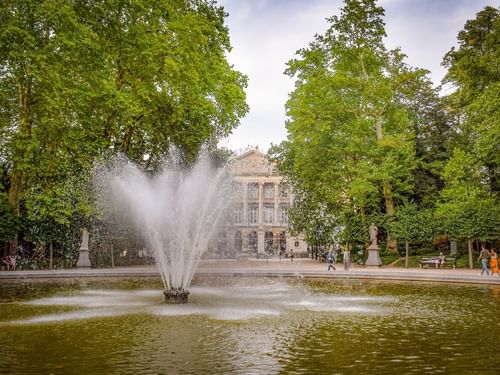 Exterior view of Parc de Bruxelles near The Hotel Brussels