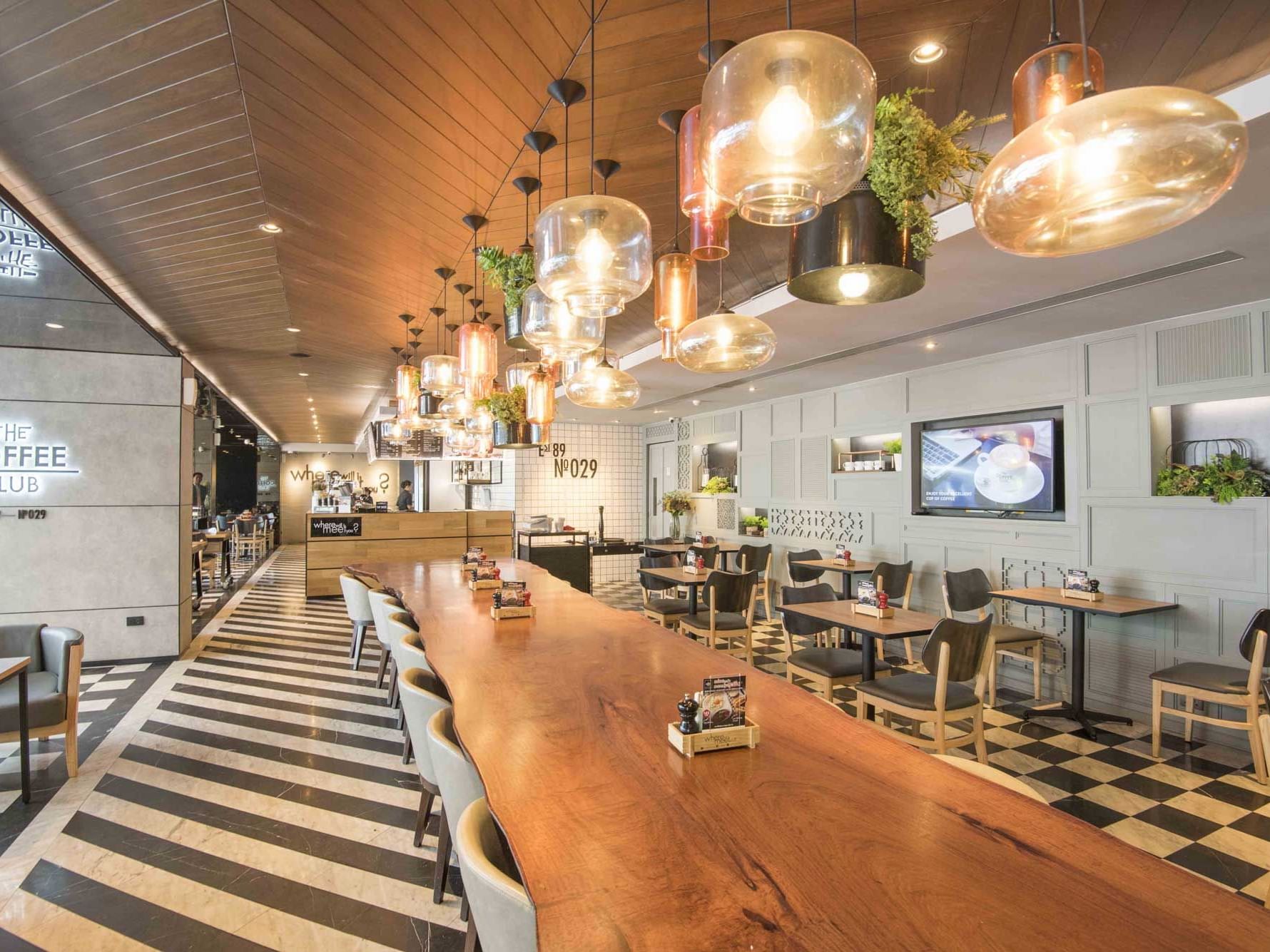 Coffee Club dining area entrance at Maitria Hotel Sukhumvit 18 Bangkok