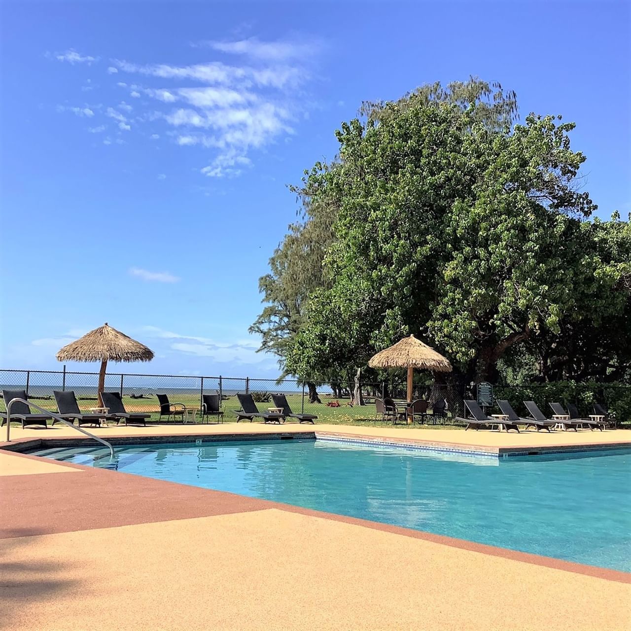 pool at Waimea Plantation Cottages