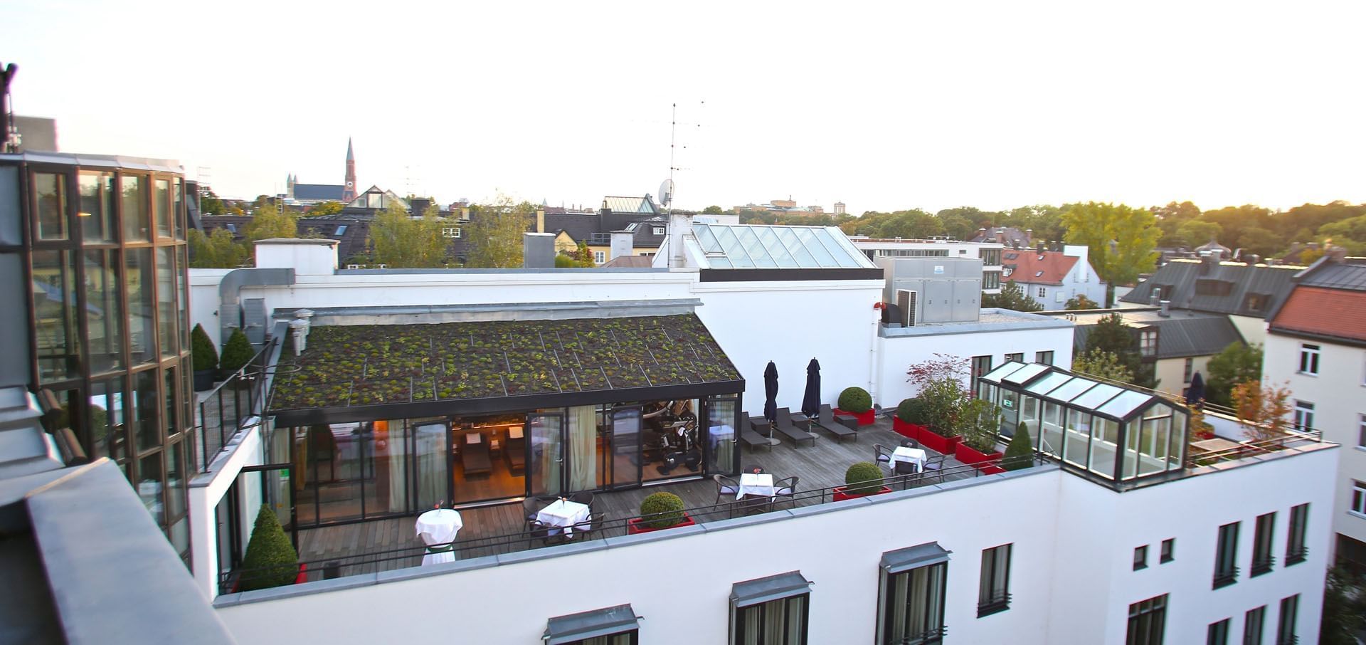 Hotel München Palace - Roof Terrace
