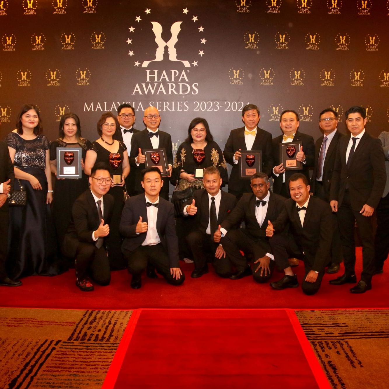 Lexis Hotel Group Sets The Benchmark at HAPA® Awards Malaysia Series 2023-2024 