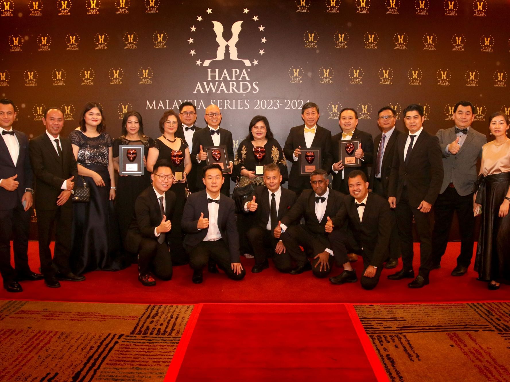 Lexis Hotel Group Sets The Benchmark at HAPA® Awards Malaysia Series 2023-2024 
